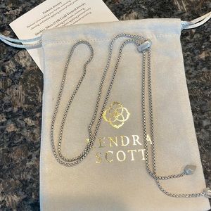 Kendra Scott adjustable silver chain